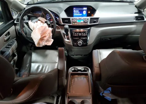 2013 Honda Odyssey Exl from USA, damaged, VIN 5FNRL5H6XDB086784